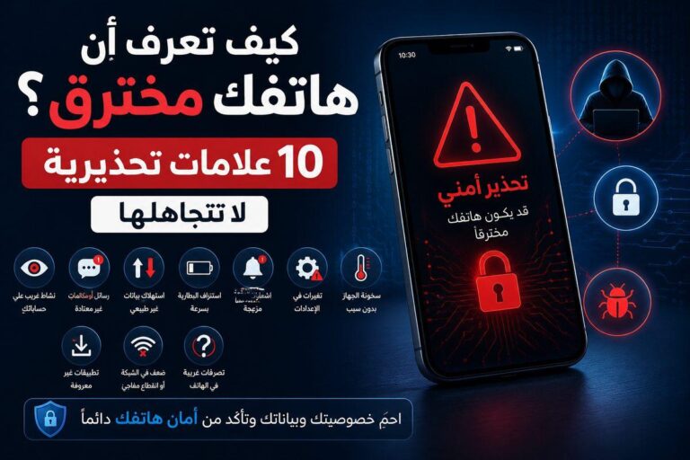 كيف تعرف أن هاتفك مخترق؟ 10 علامات تحذيرية لا تتجاهلها ات